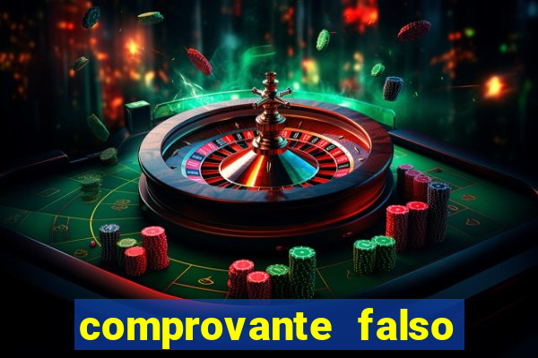 comprovante falso de 50 reais